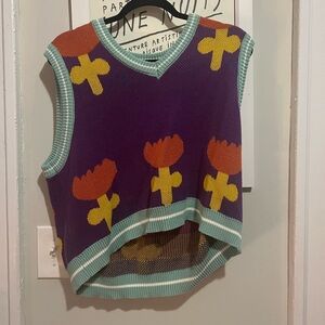 Purple Kina and Tam similar sweater vest